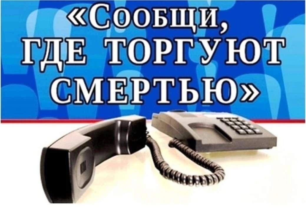 Cтартует второй этап общероссийской акции «Сообщи, где торгуют смертью!»..